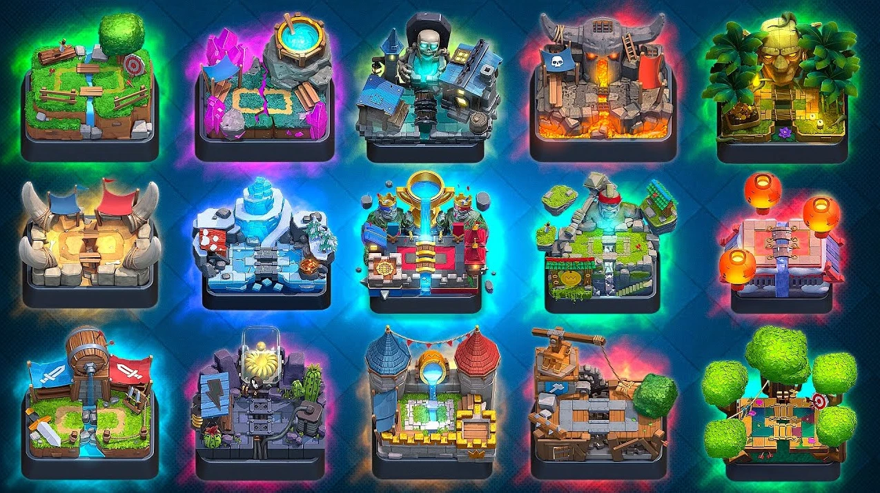 Arenas de Clash Royale