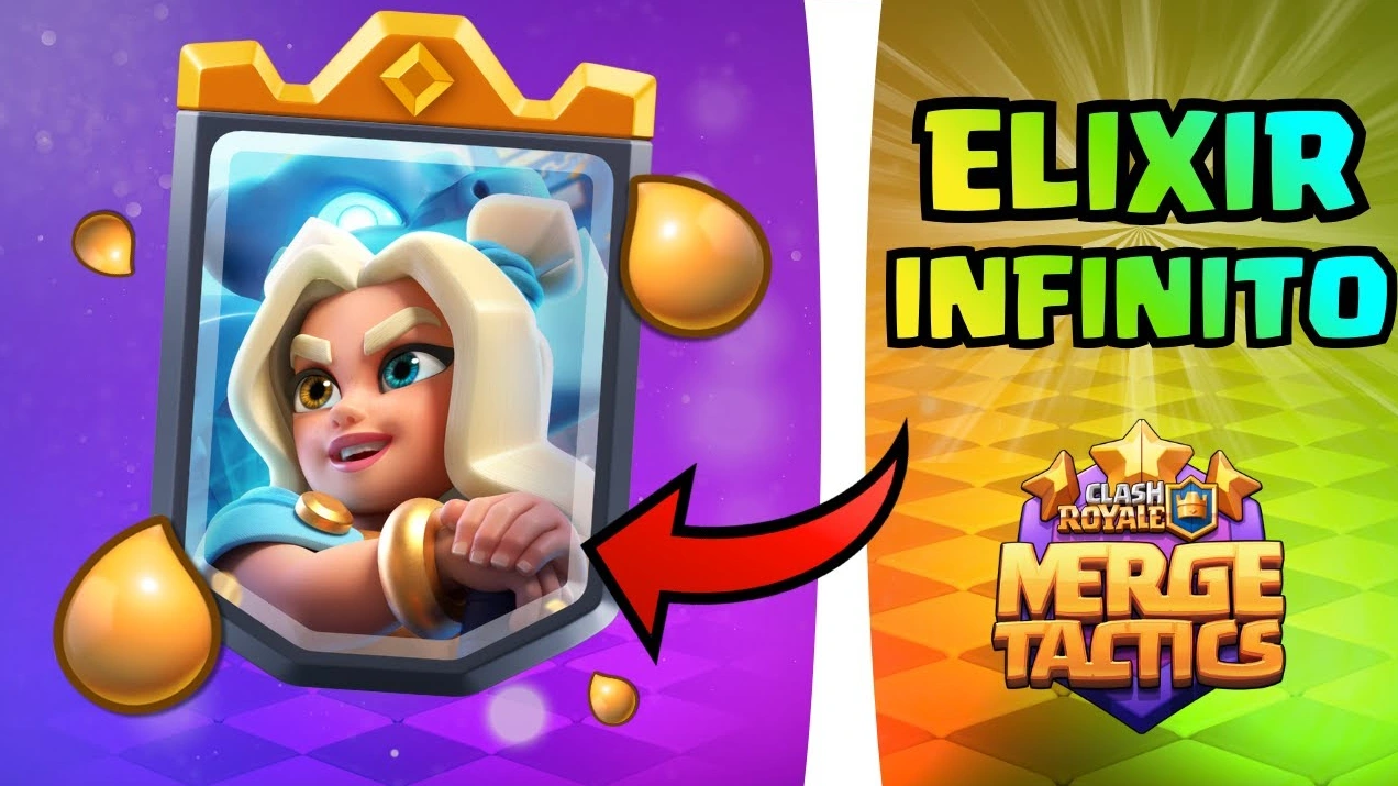 Elixir infinito de Clash Royale