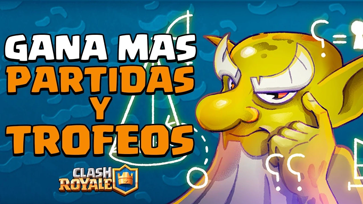 Gana trofeos y desafios en Clash Royale