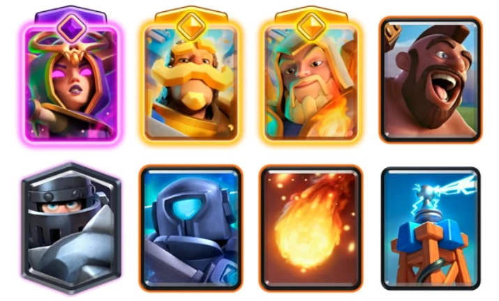 Mazo de Clash Royale