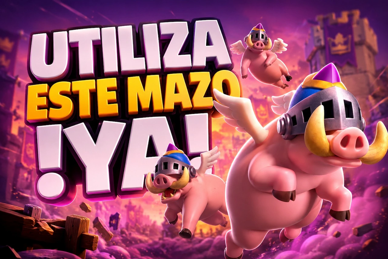 Mazo Puerquitos reales en Clash Royale